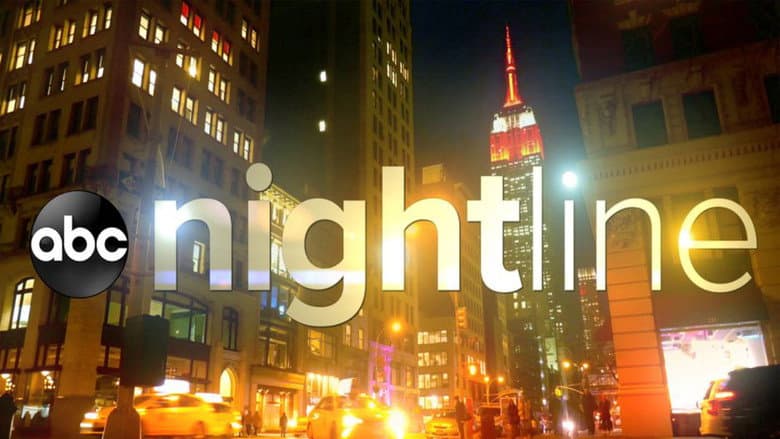 Backdrop from Nightline
