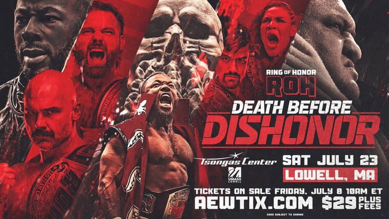 Backdrop from ROH: Death Before Dishonor 2022: Zero Hour