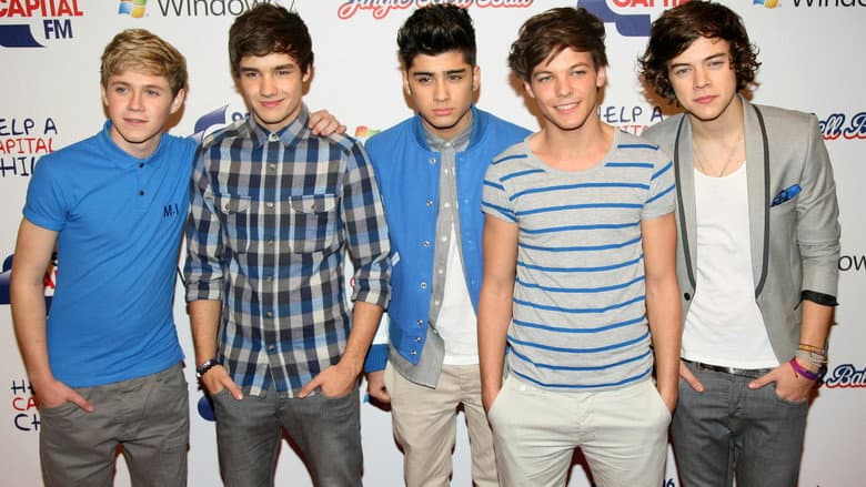 Backdrop from One Direction: Going Our Way