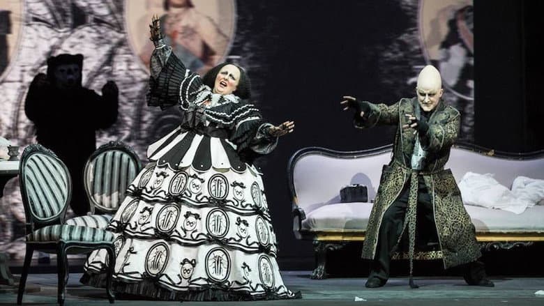 Backdrop from Il barbiere di Siviglia