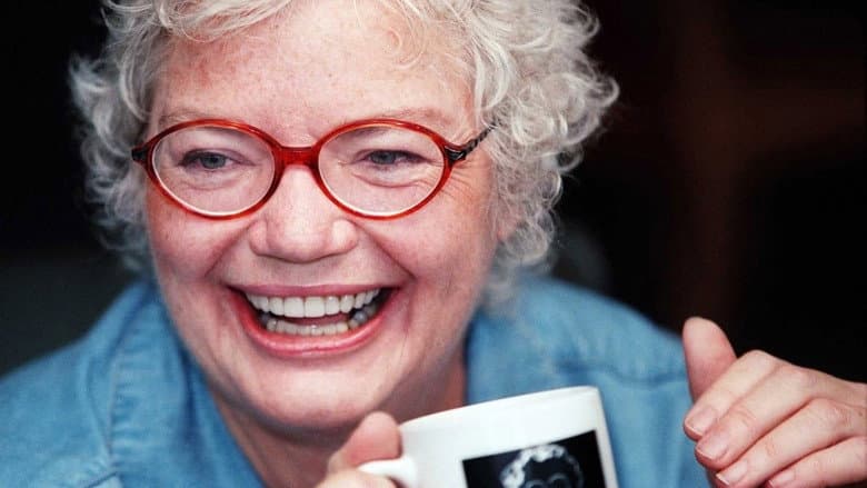 Backdrop from Raise Hell: The Life & Times of Molly Ivins