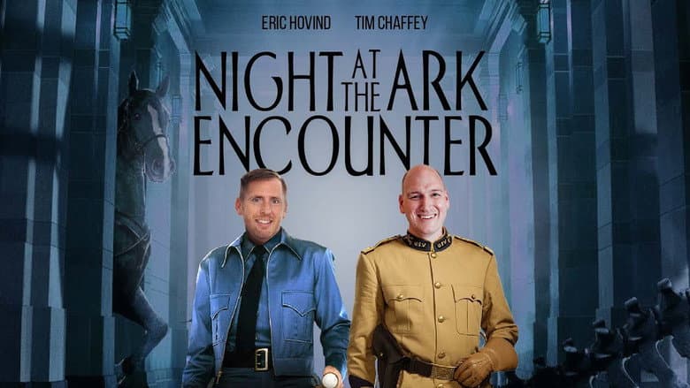 Backdrop from Night at the Ark Encounter
