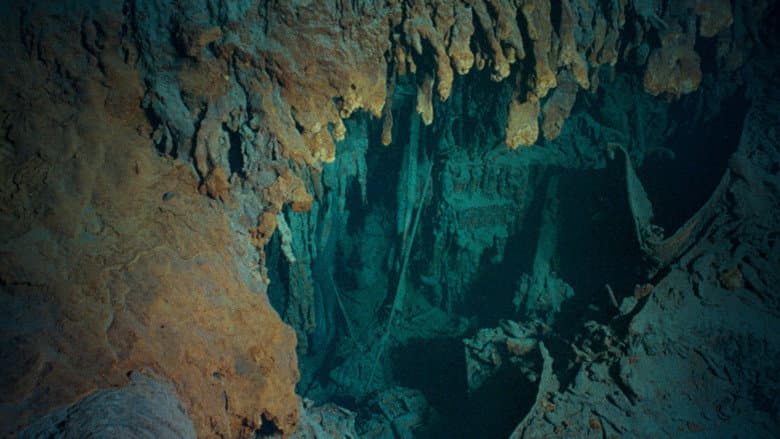 Backdrop from Titanic: Into the Heart of the Wreck