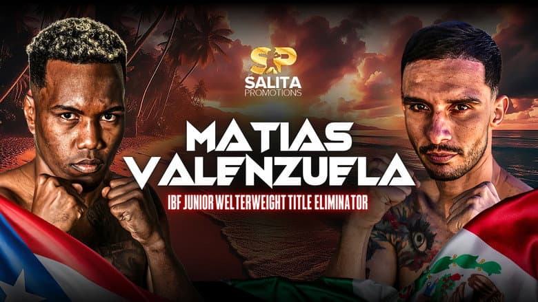 Backdrop from Subriel Matias vs. Gabriel Valenzuela