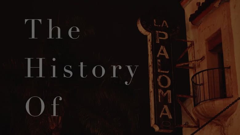Backdrop from The History of the La Paloma Theater