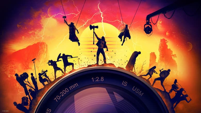 Backdrop from Marvel Studios Assembled: The Making of Thor: Love and Thunder