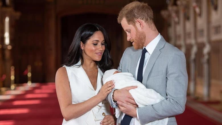 Backdrop from Meghan and Harry Plus One