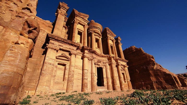 Backdrop from Petra, the Capital of the Desert