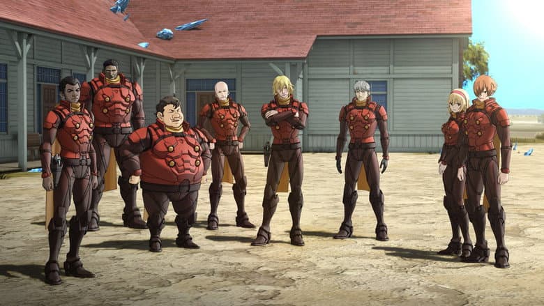Backdrop from Cyborg 009: Call of Justice