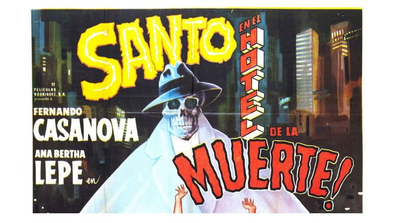 Backdrop from Santo in the Hotel of Death