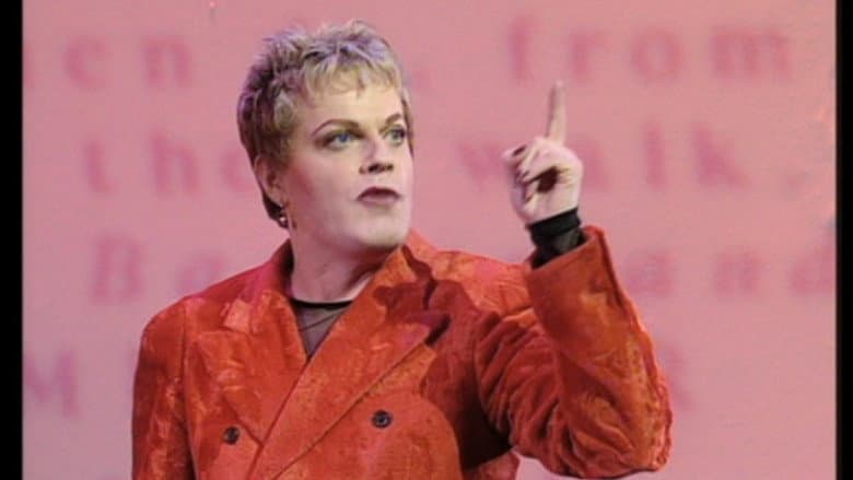 Backdrop from Eddie Izzard: Definite Article