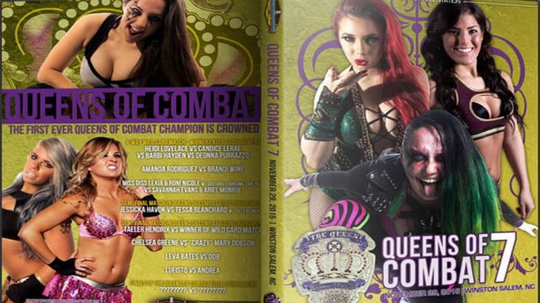Backdrop from Queens Of Combat QOC 7
