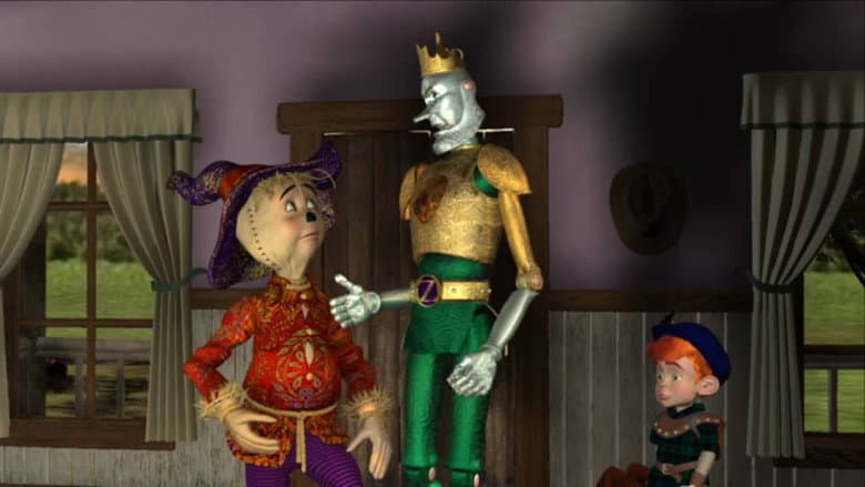 Backdrop from The Tin Woodman of Oz