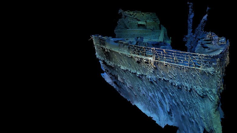 Backdrop from Back to the Titanic