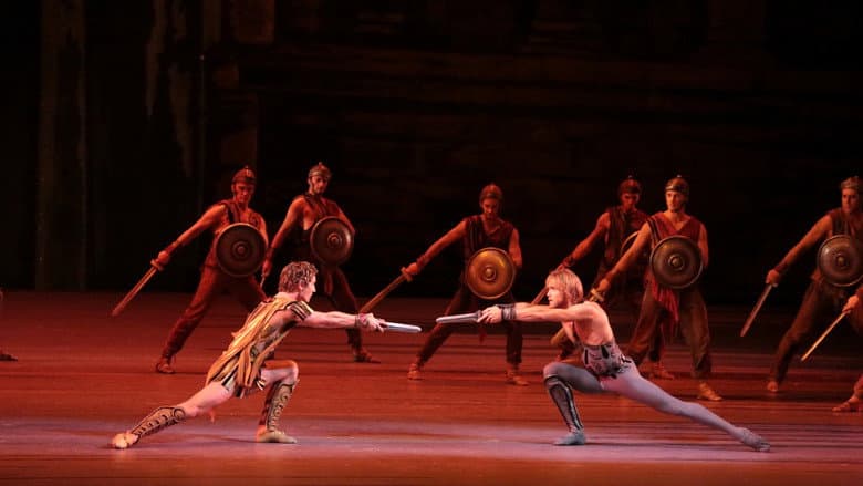 Backdrop from Bolshoi Ballet: Spartacus