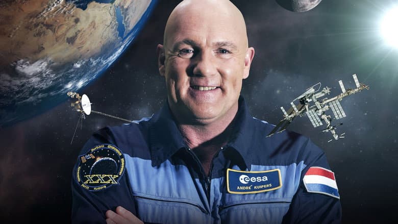 Backdrop from Ontdek de Ruimte met André Kuipers