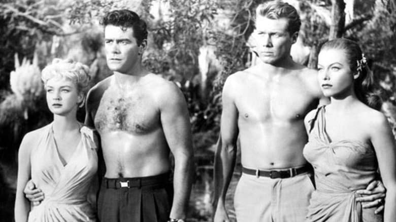 Backdrop from Island of Lost Women