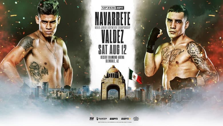 Backdrop from Emanuel Navarrete vs. Oscar Valdez
