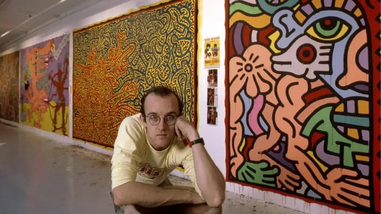 Backdrop from Keith Haring: Street Art Boy
