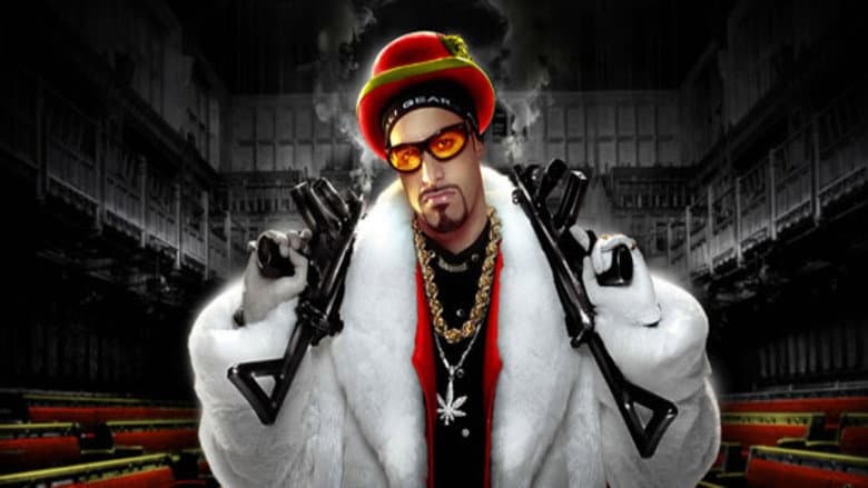 Backdrop from Ali G: Rezurection
