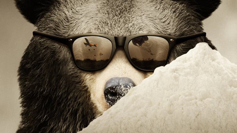 Backdrop from Cocaine Bear: The True Story