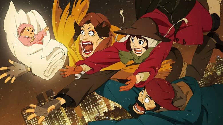 Backdrop from Tokyo Godfathers
