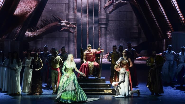 Backdrop from The Legend of King Arthur