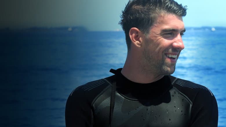 Backdrop from Shark School with Michael Phelps