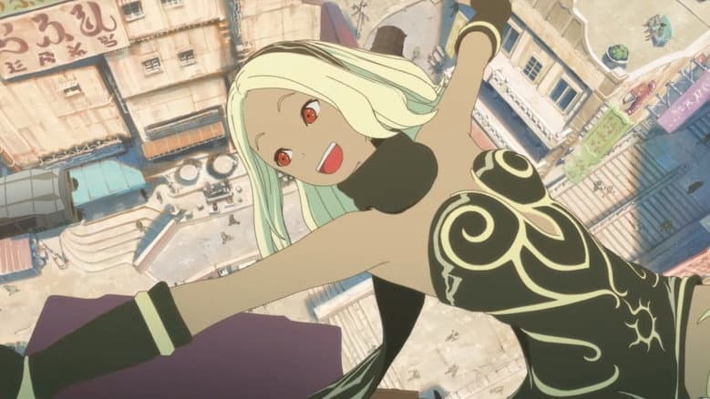 Backdrop from Gravity Rush: The Animation - Overture