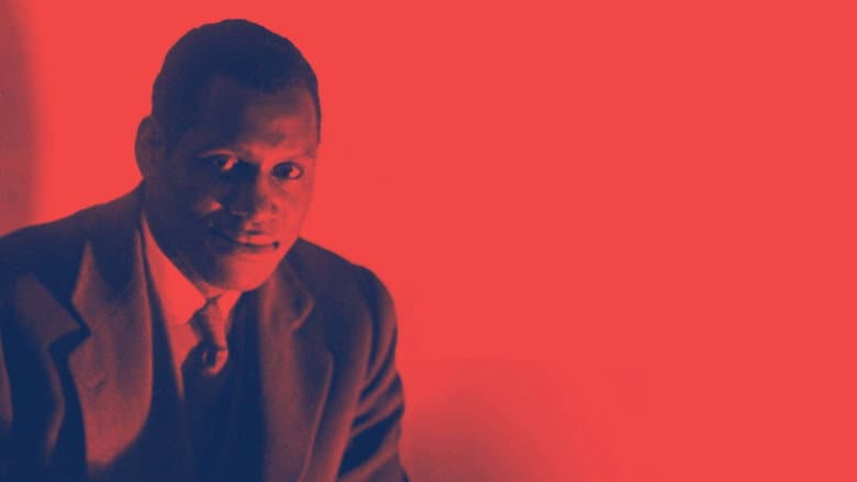 Backdrop from Paul Robeson: Tribute to an Artist