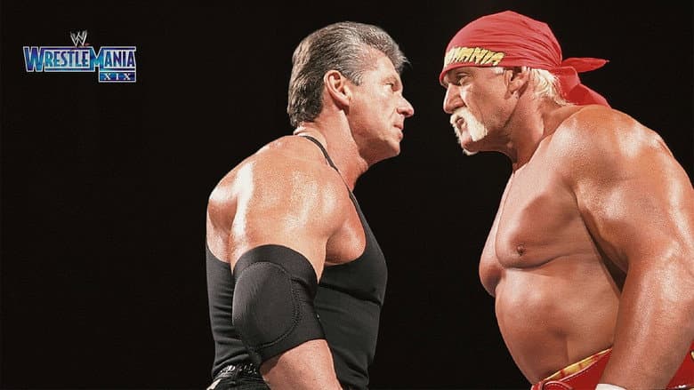 Backdrop from WWE Wrestlemania XIX