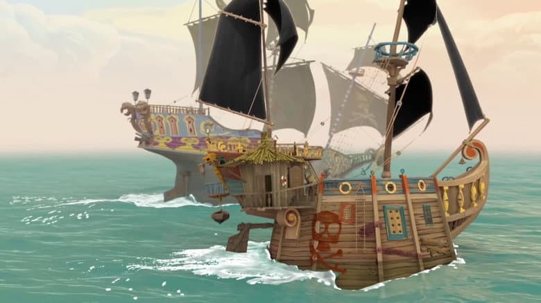 Backdrop from Sinbad: Pirates of the Seven Storms
