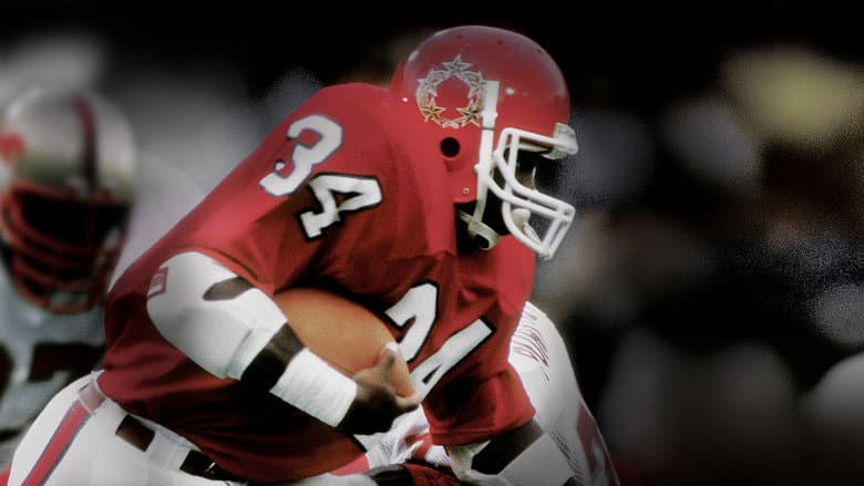 Backdrop from Small Potatoes: Who Killed the USFL?