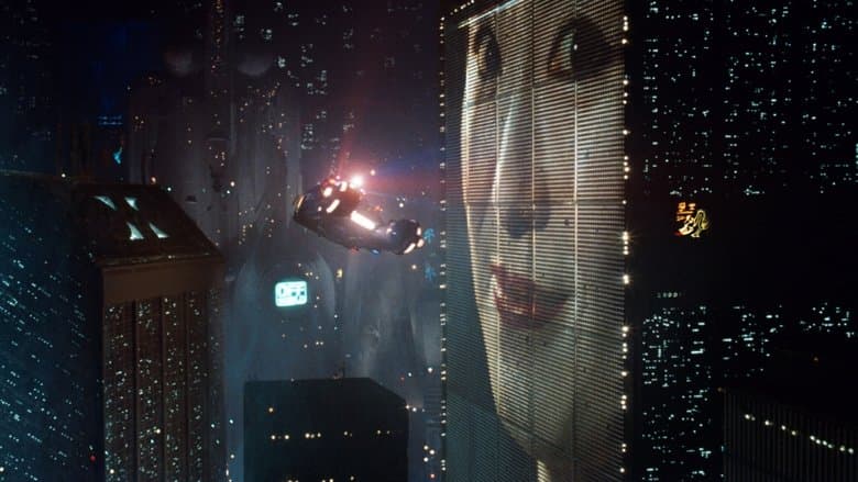 Backdrop from Blade Runner