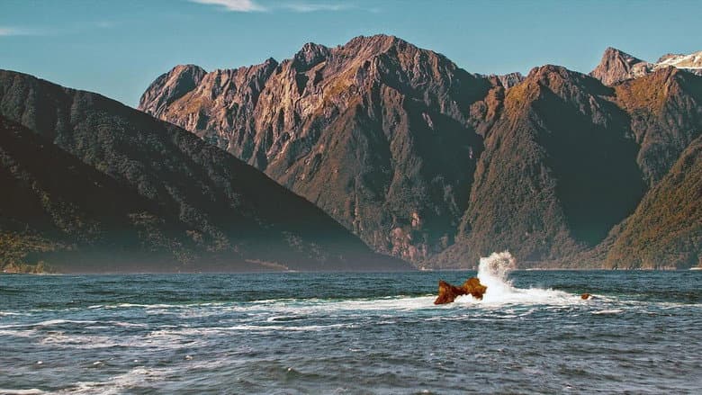Backdrop from Fascinating New Zealand