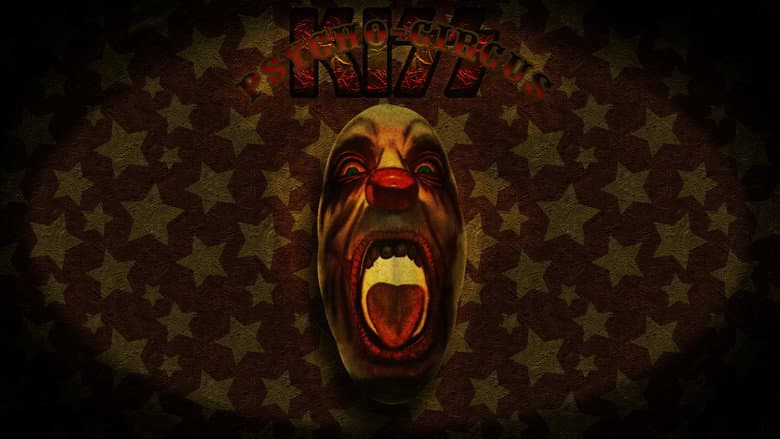 Backdrop from KISS - Love Gun