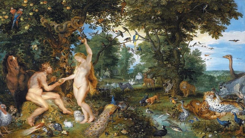 Backdrop from The Garden of Eden
