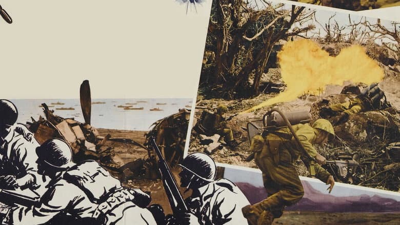 Backdrop from To the Shores of Iwo Jima