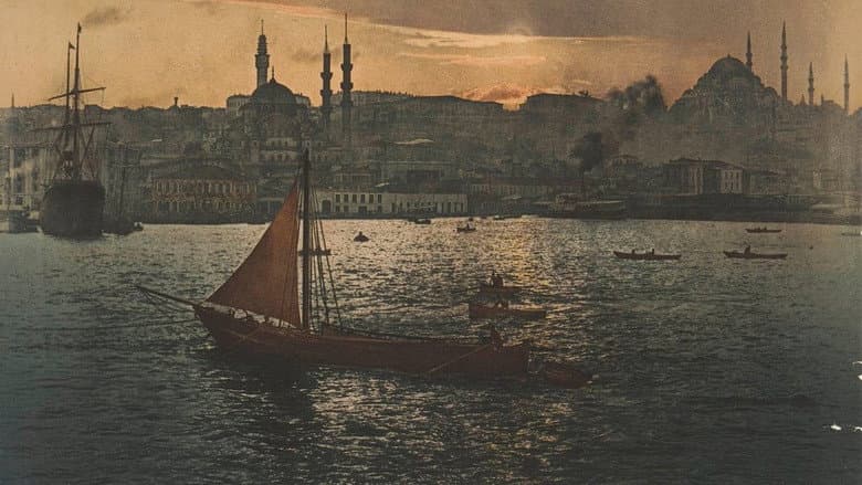 Backdrop from La Fin des Ottomans