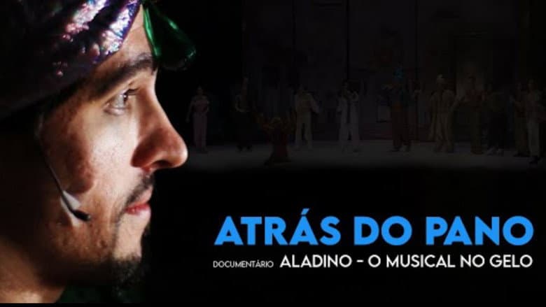 Backdrop from Atrás do pano - Aladino o musical no gelo