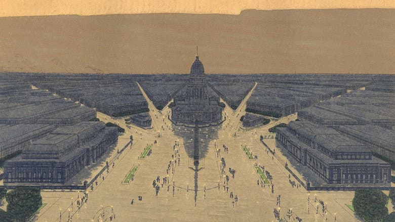 Backdrop from Make No Little Plans: Daniel Burnham and the American City
