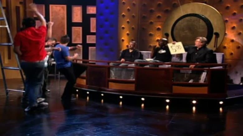 Backdrop from The Gong Show with Dave Attell
