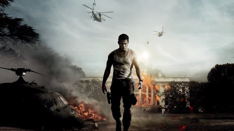 Backdrop from White House Down