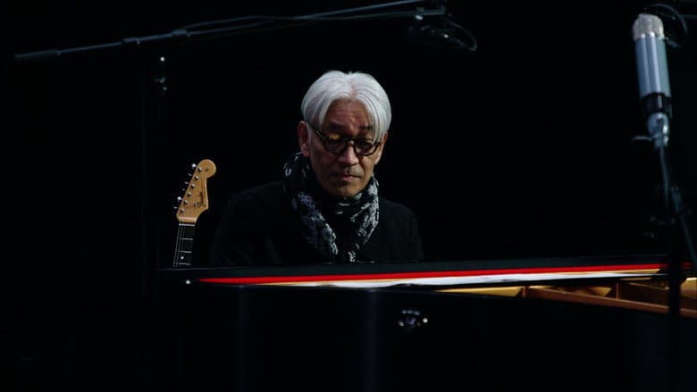 Backdrop from Ryuichi Sakamoto Playing the Piano for the Isolated