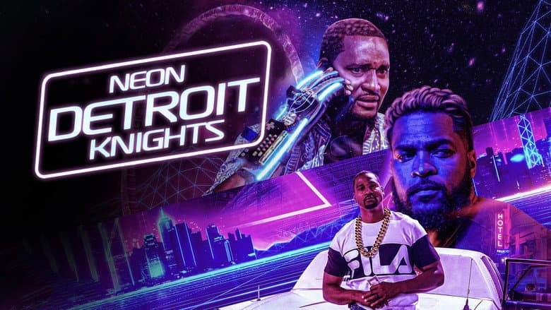 Backdrop from Neon Detroit Knights