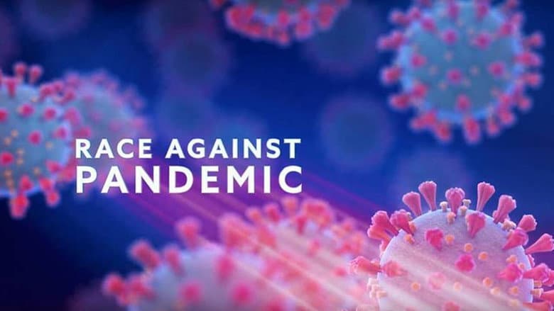 Backdrop from Race Against Pandemic