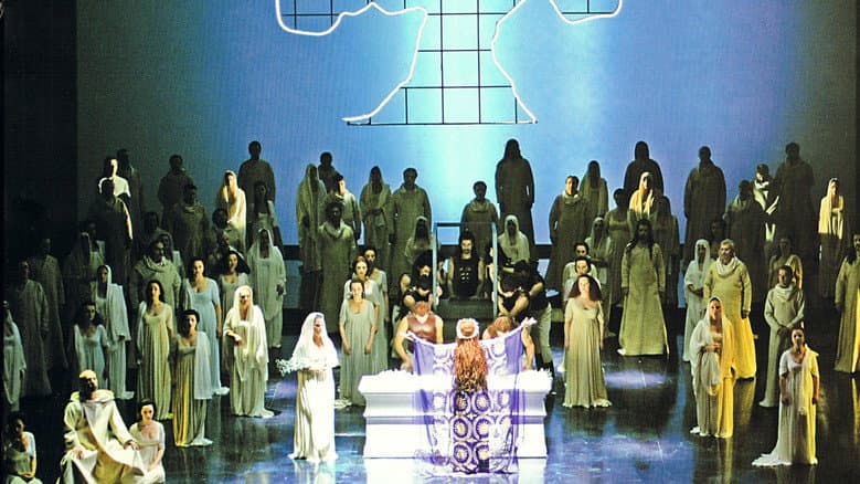 Backdrop from Norma