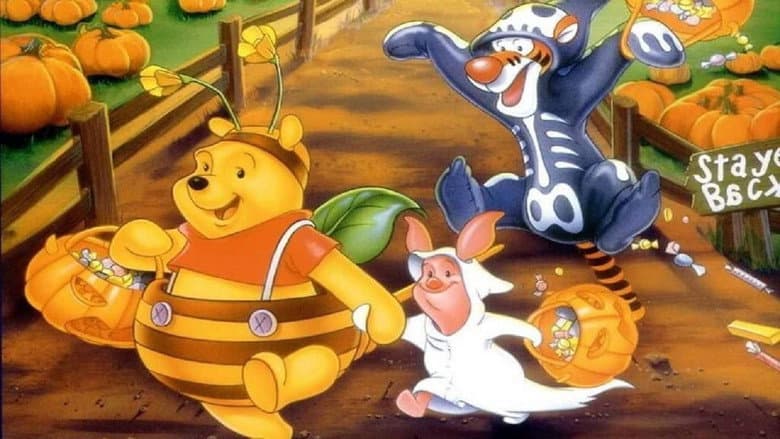 Backdrop from Boo to You Too! Winnie the Pooh
