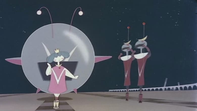 Backdrop from Gulliver's Travels Beyond the Moon