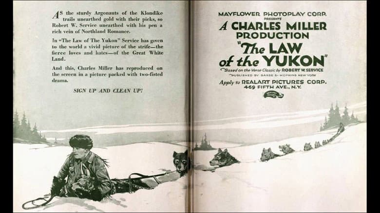 Backdrop from The Law of the Yukon